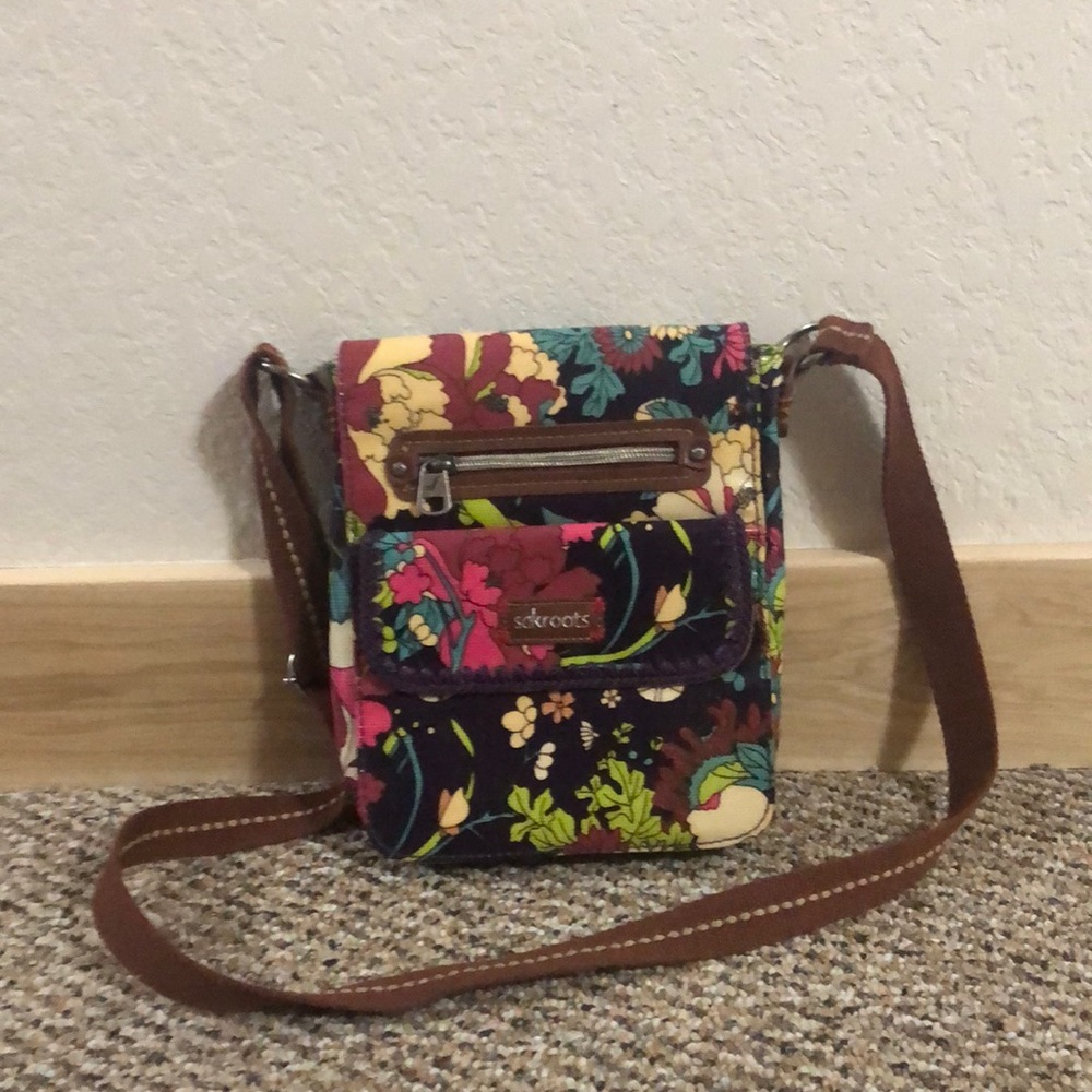 Sakroots Summer Floral Crossbody Bag